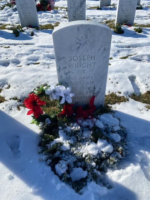 Flower delivery for Joseph Wright