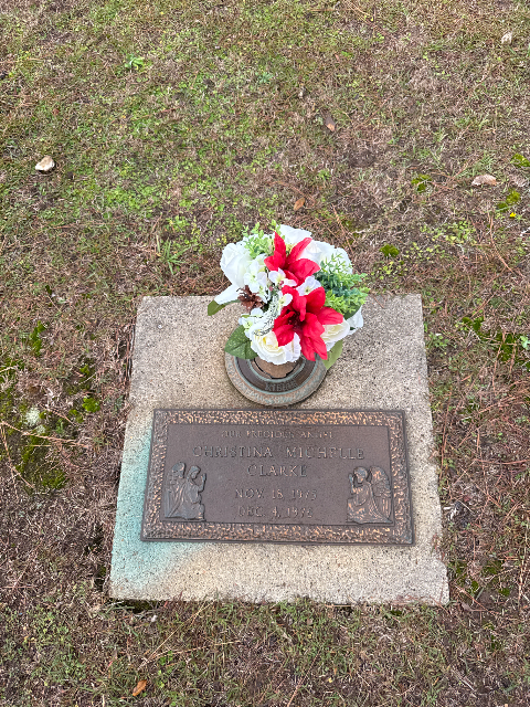 Flower delivery for Christina Michelle Clarke