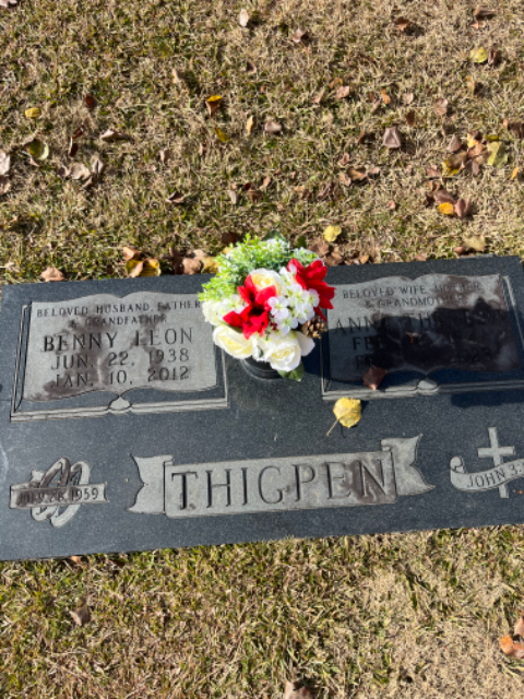 Flower delivery for Ben Thigpen