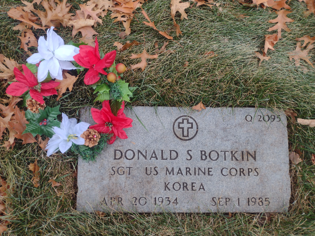 Flower delivery for Donald Samuel Botkin