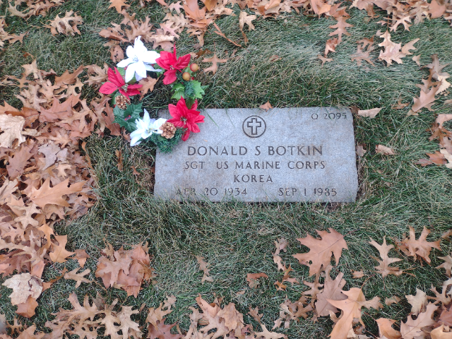 Flower delivery for Donald Samuel Botkin