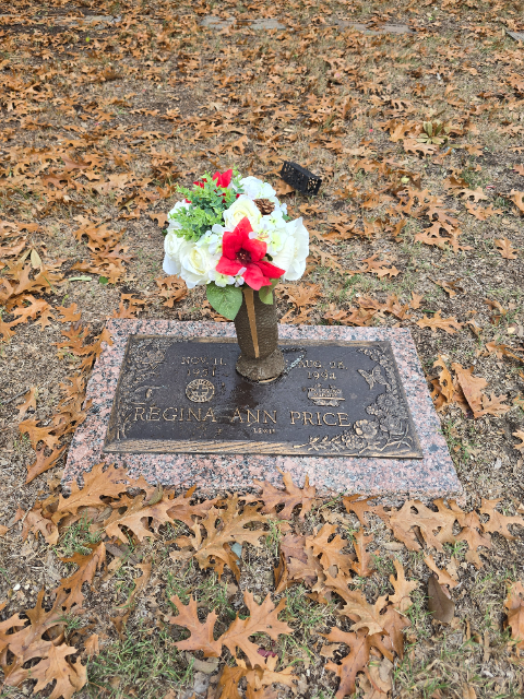 Flower delivery for Regina Ann Price