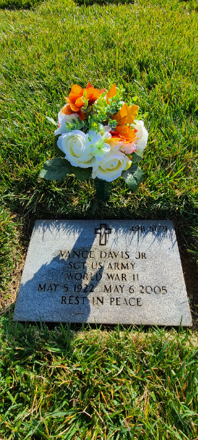 Flower delivery for Vance Davis