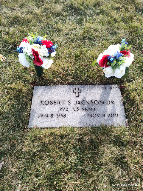 Flower delivery for Robert Stanton Jackson