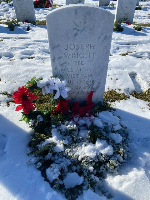 Flower delivery for Joseph Wright