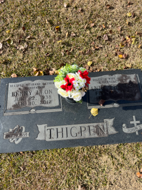 Flower delivery for Ben Thigpen