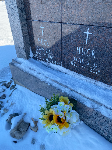 Flower delivery for David S Jr. Huck