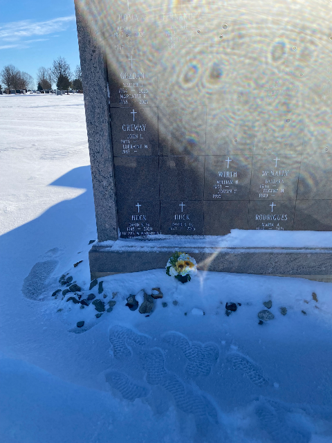 Flower delivery for David S Jr. Huck