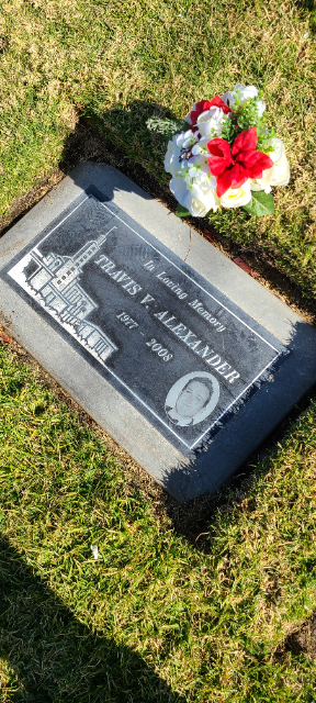 Flower delivery for Travis Victor Alexander