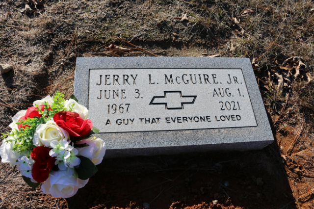 Flower delivery for Jerry Lindsey McGuire