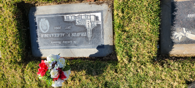 Flower delivery for Travis Victor Alexander