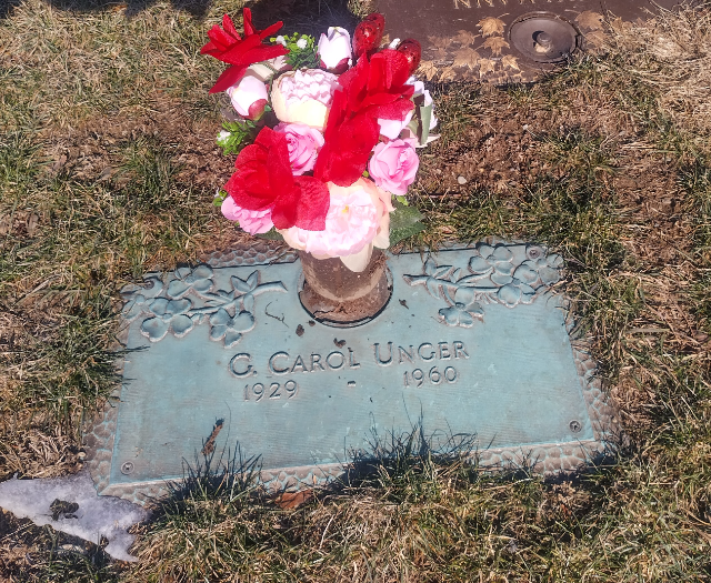 Flower delivery for G. Carol Unger