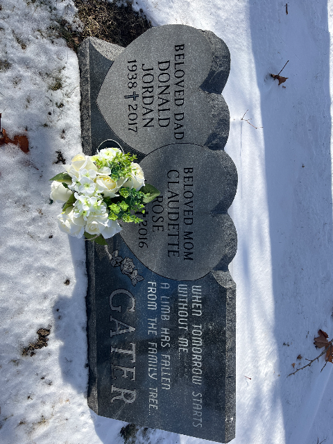 Flower delivery for Donald Jordan Gater