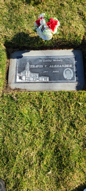 Flower delivery for Travis Victor Alexander