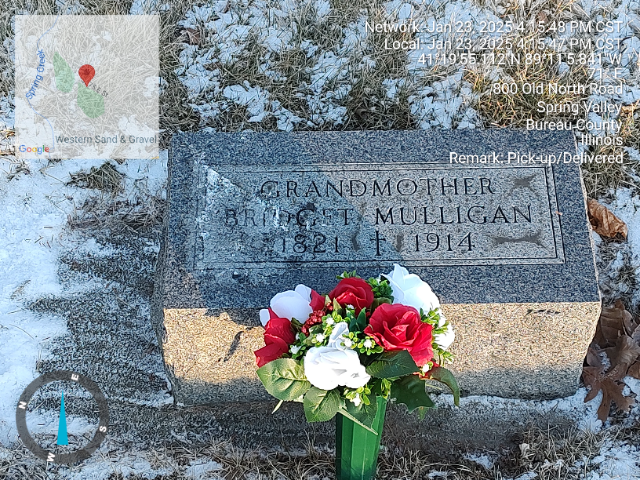 Flower delivery for Bridget Mulligan