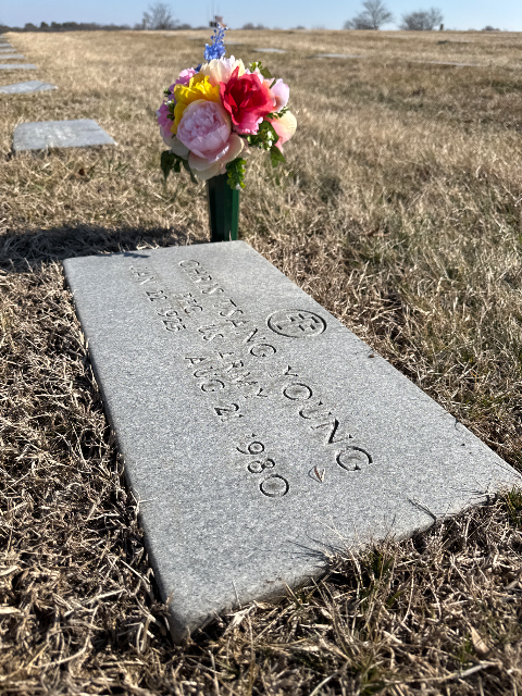 Flower delivery for Chris Tsang Young