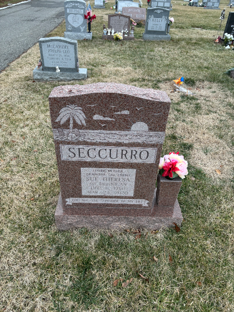 Flower delivery for Sue Seccurro