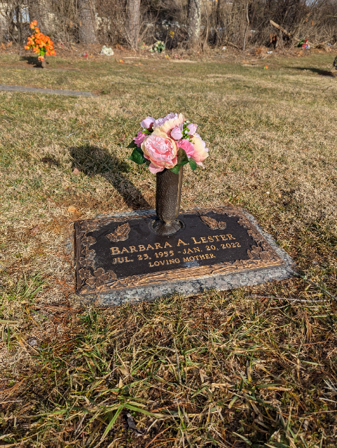 Flower delivery for Barbara Ann Lester