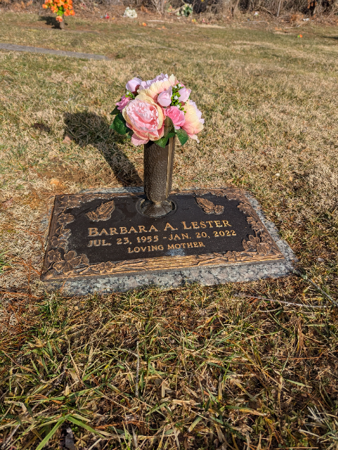Flower delivery for Barbara Ann Lester
