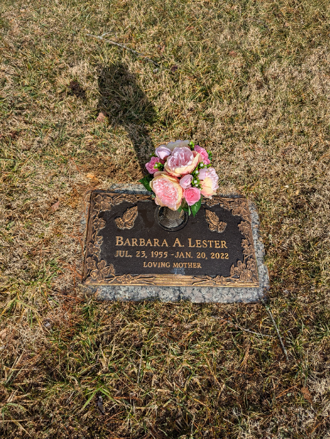 Flower delivery for Barbara Ann Lester