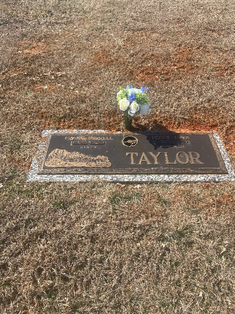 Flower delivery for Frank Durrell “Dewey” Taylor