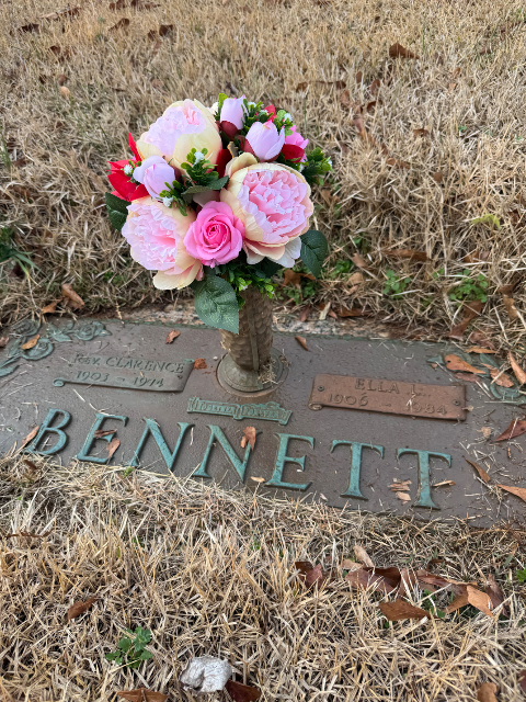Flower delivery for Clarence Chandler Bennett
