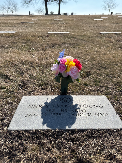 Flower delivery for Chris Tsang Young