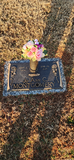 Flower delivery for Mary JoAnn Montgomery