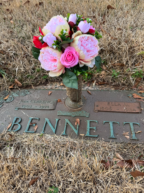 Flower delivery for Clarence Chandler Bennett