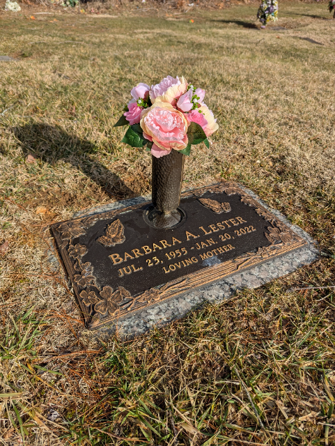 Flower delivery for Barbara Ann Lester