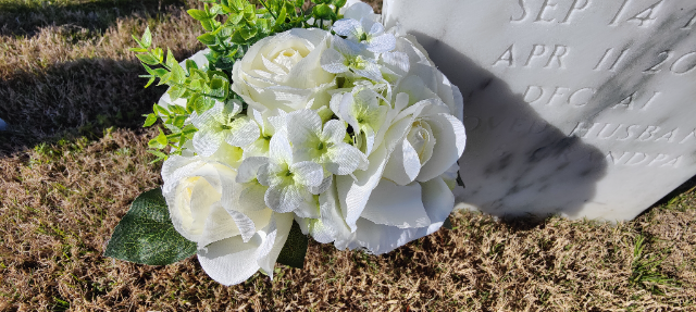 Flower delivery for James T Hanley