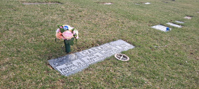 Flower delivery for Patrick A. Gareau