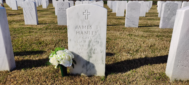 Flower delivery for James T Hanley