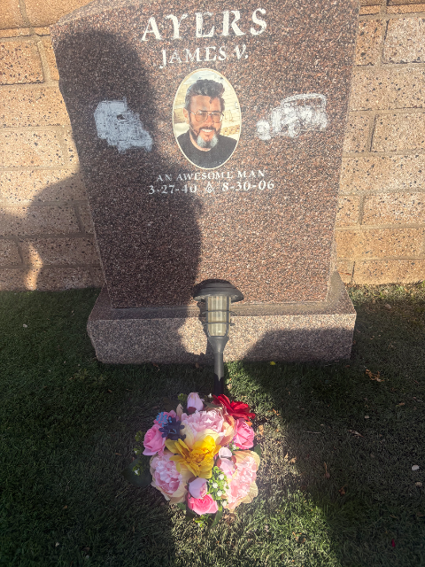 Flower delivery for James V. Ayers