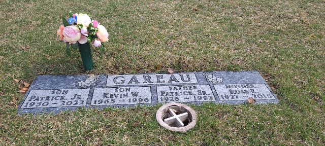 Flower delivery for Patrick A. Gareau