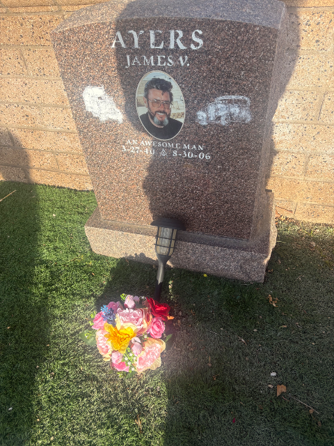 Flower delivery for James V. Ayers