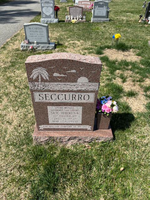 Flower delivery for Sue Seccurro