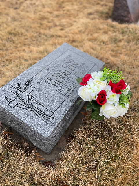 Flower delivery for Frank Gene Herrlein