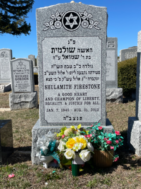 Flower delivery for Shulamith Firestone