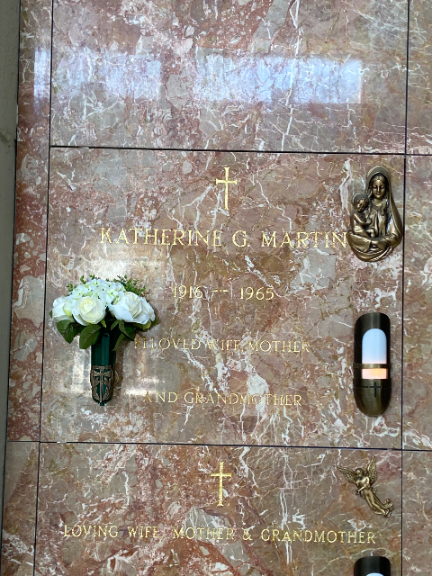 Flower delivery for Katherine G. Martin