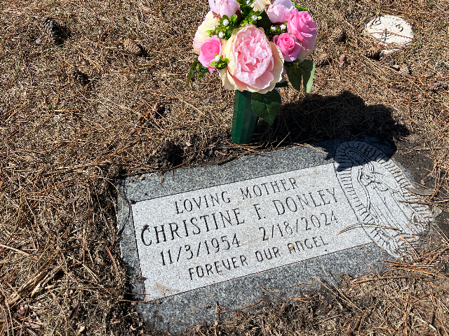 Flower delivery for CHRISTINE F. DONLEY