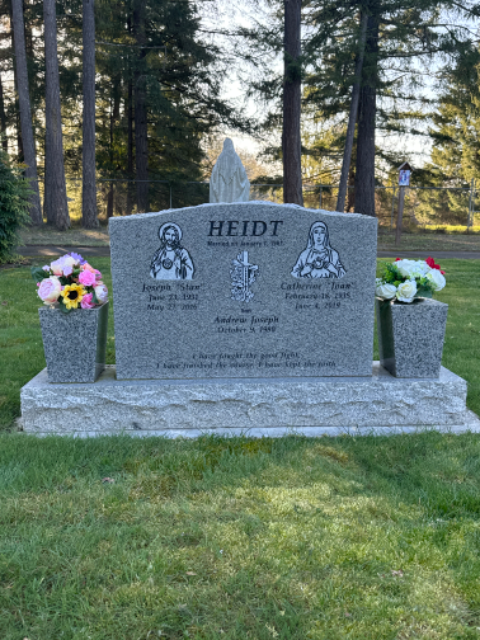 Flower delivery for Joseph Stanley Heidt