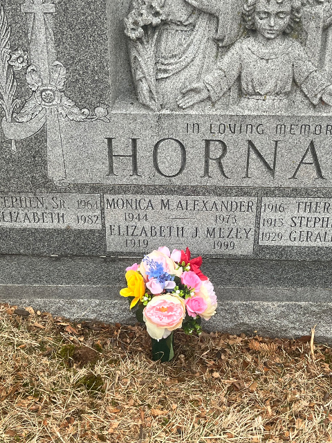 Flower delivery for Monica Mary Alexander