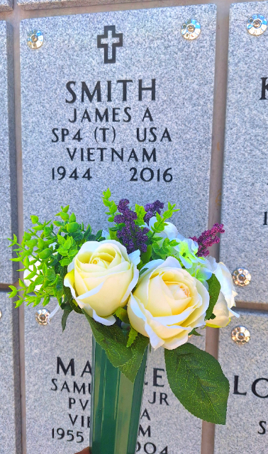 Flower delivery for James Attila Smith