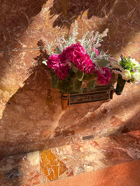 Flower delivery for Angelina Anne Caruso