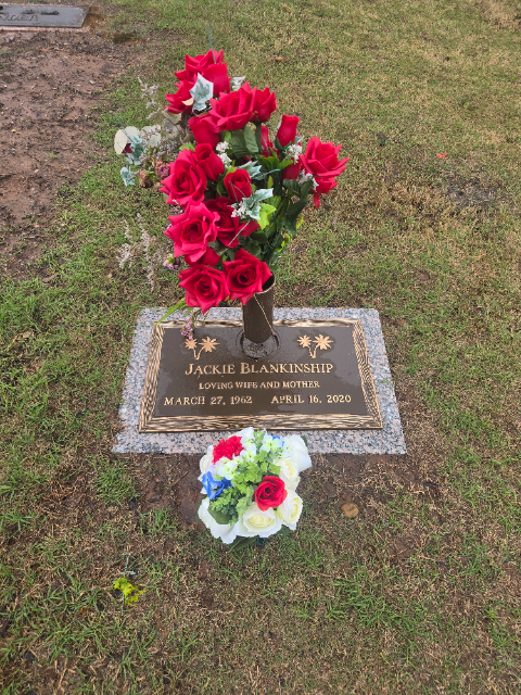 Flower delivery for Jackie Blankinship