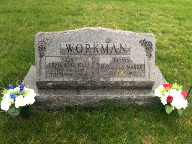 Flower delivery for Creighton Hale Workman