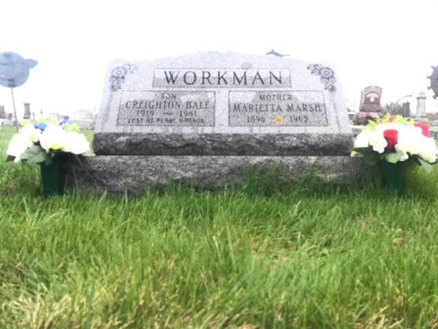 Flower delivery for Creighton Hale Workman