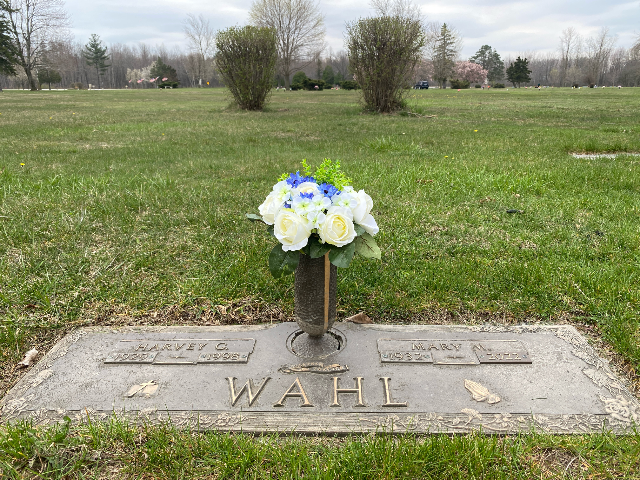 Flower delivery for Mary Wahl