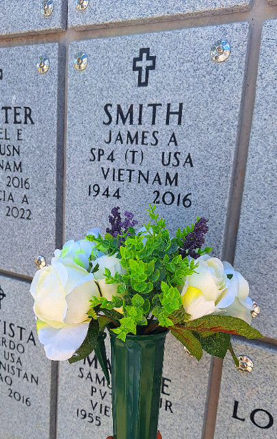 Flower delivery for James Attila Smith